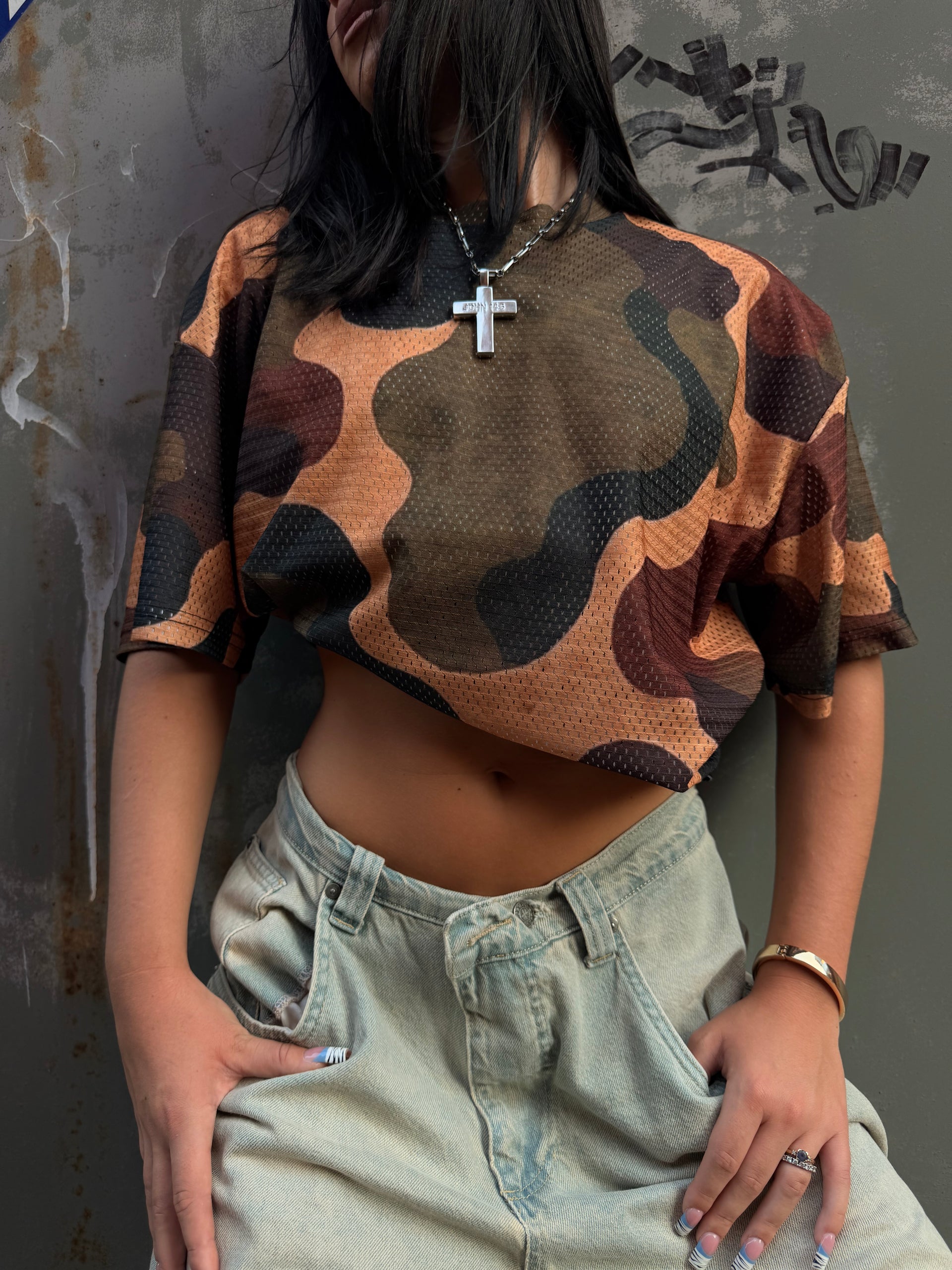 Camo Heat Signature Mesh Jersey