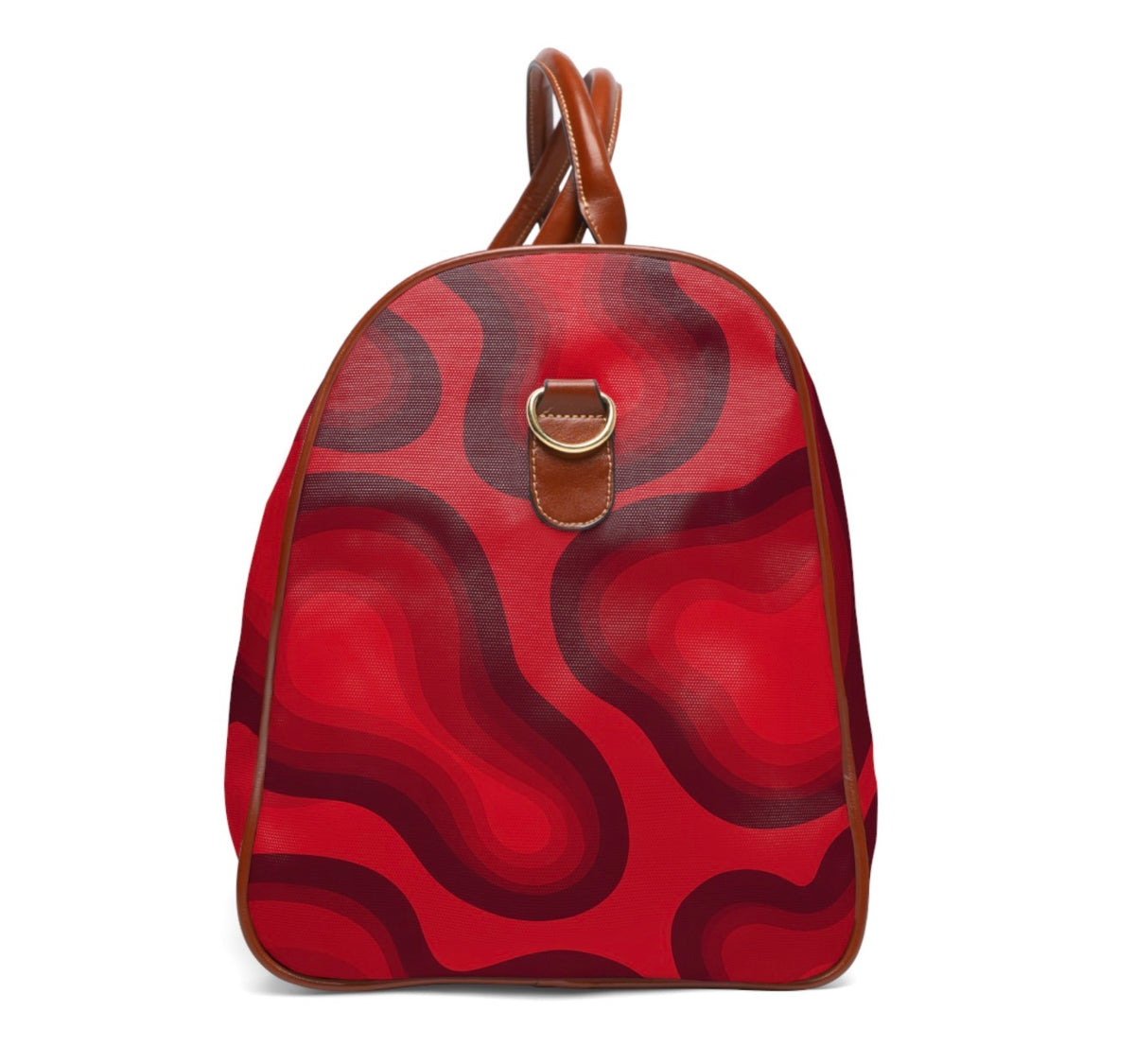Heat Signature Everyday Duffel Bag (Wine Red)