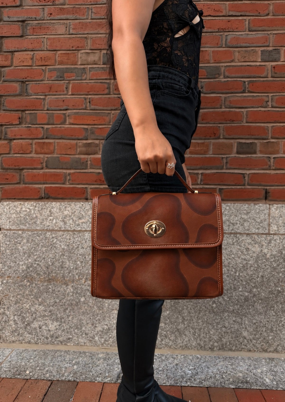 Heat Signature Purse (Brown)
