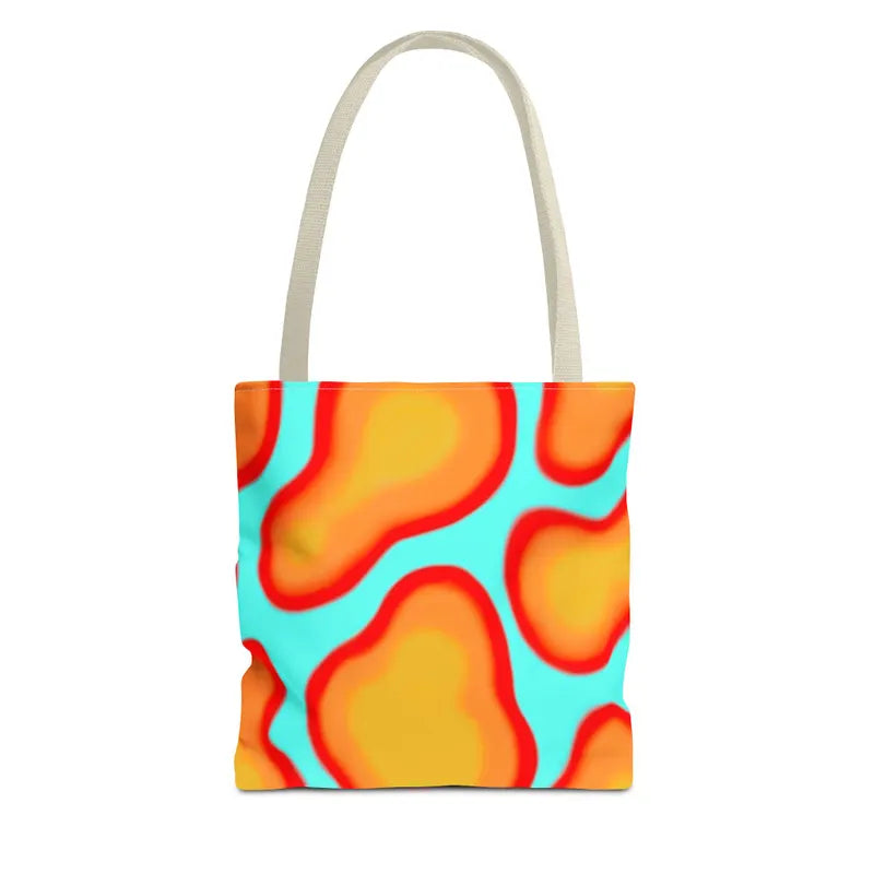 Heat Signature Blue Tote Bag