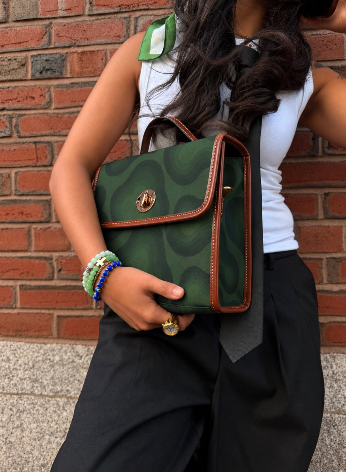 Heat Signature Purse (Forest Green)