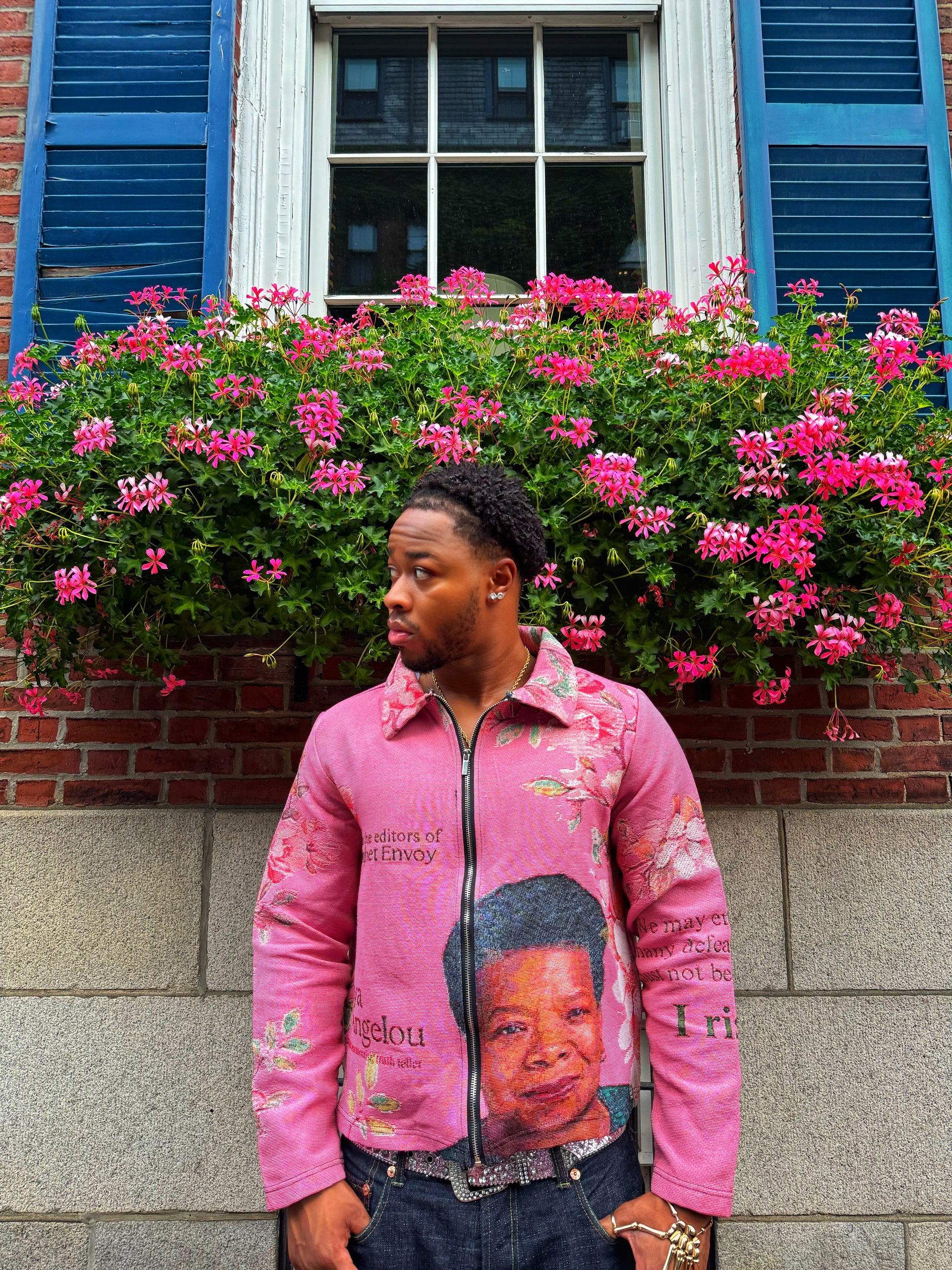 Pink "The Poet" Tapestry