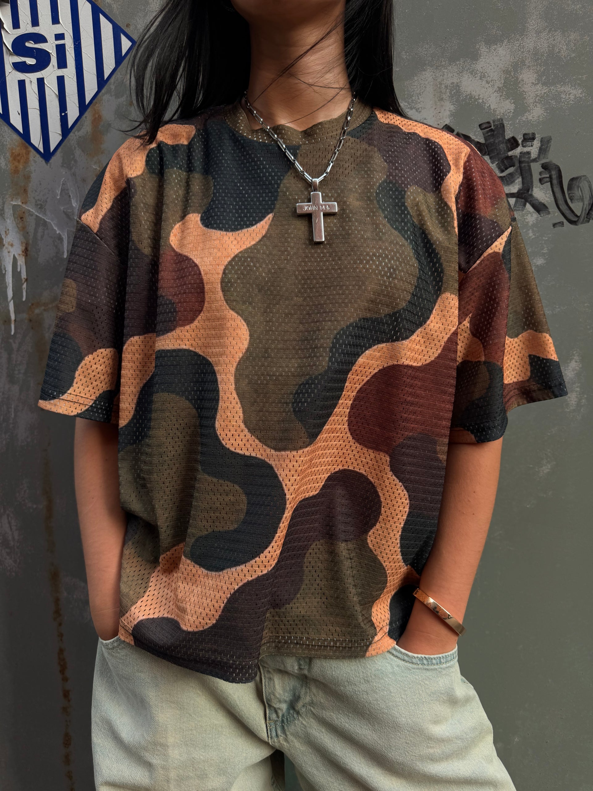 Camo Heat Signature Mesh Jersey