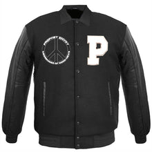 Load image into Gallery viewer, Leather MOGN Varsity Jacket
